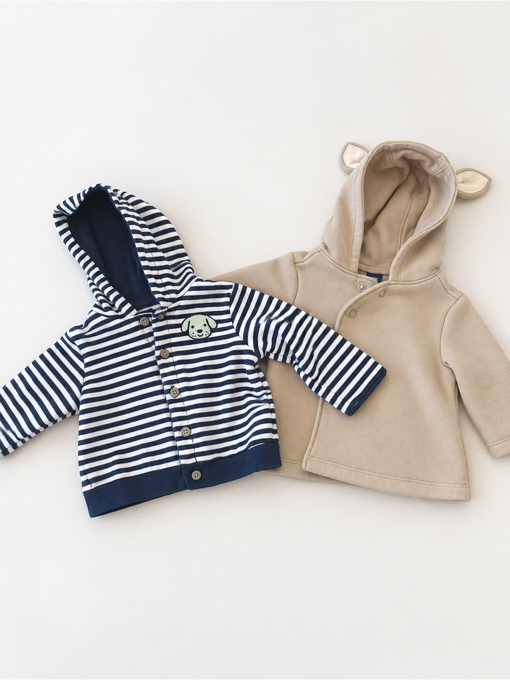 Nordstrom & Old Navy-Baby Boy Hoodie Jacket Set – 0–3 Months